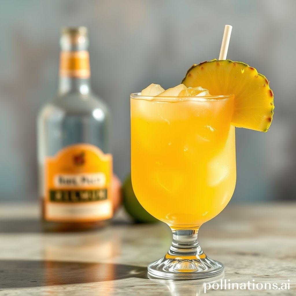 what is rum and pineapple juice called